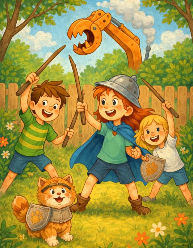 Rycerki z Podwórka i Smok zza Płotu