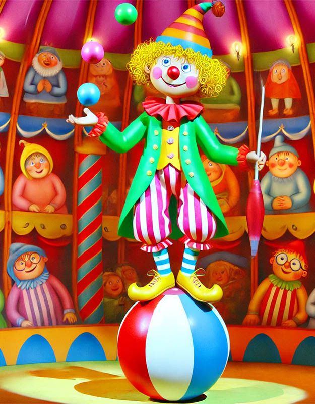 Krzysiu Wiercipiętka przeżywa cyrkową przygodę pełną śmiechu.