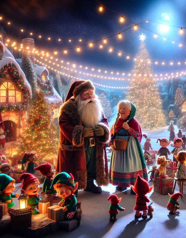 Święta w krainie Świętego Mikołaja pełne magii.